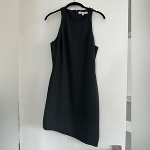 Elizabeth and James little black dress with asymmetrical hem